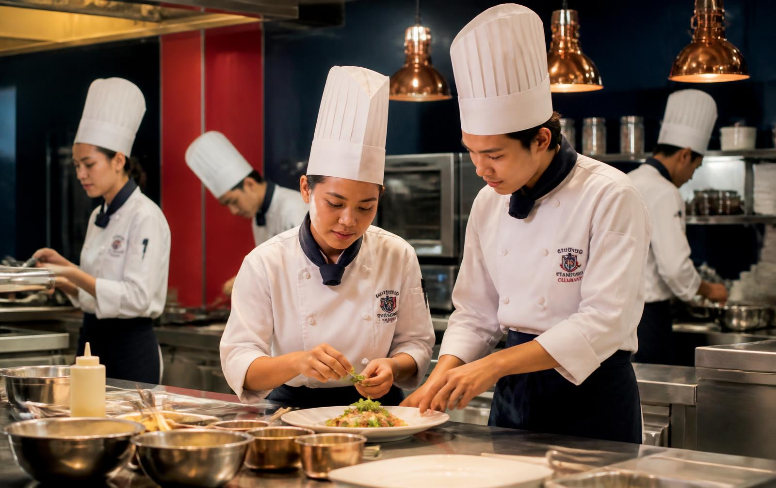 Kitchen brigade practical